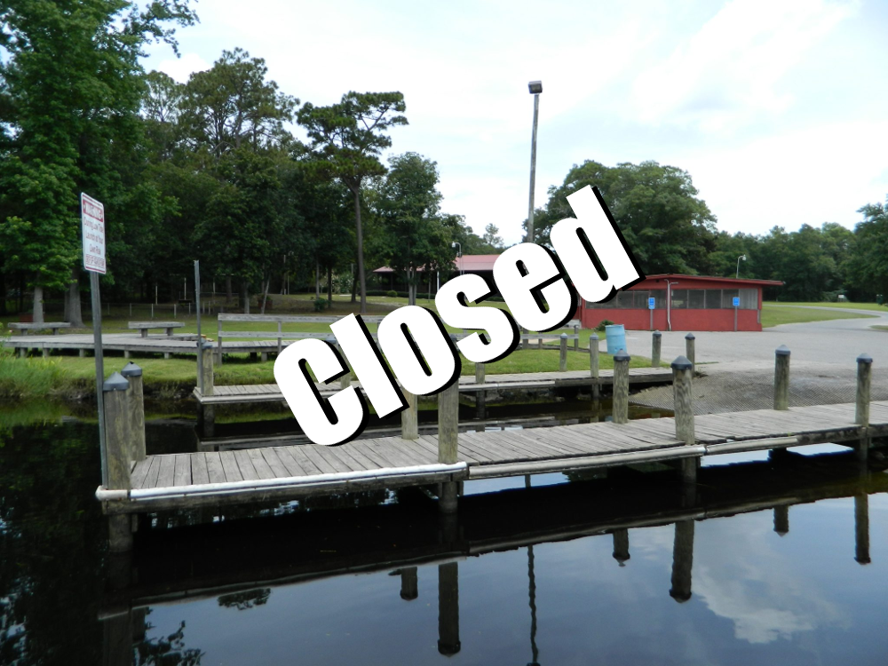 Steele Creek Boat Launch Closed