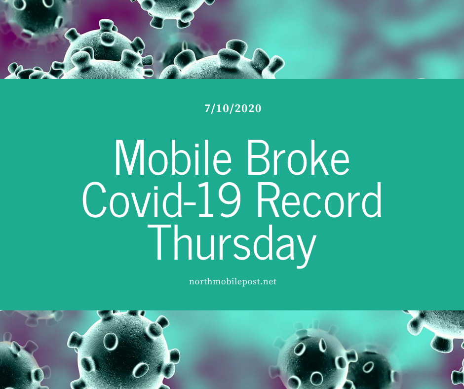 Mobile Broke Covid-19 Record Thursday