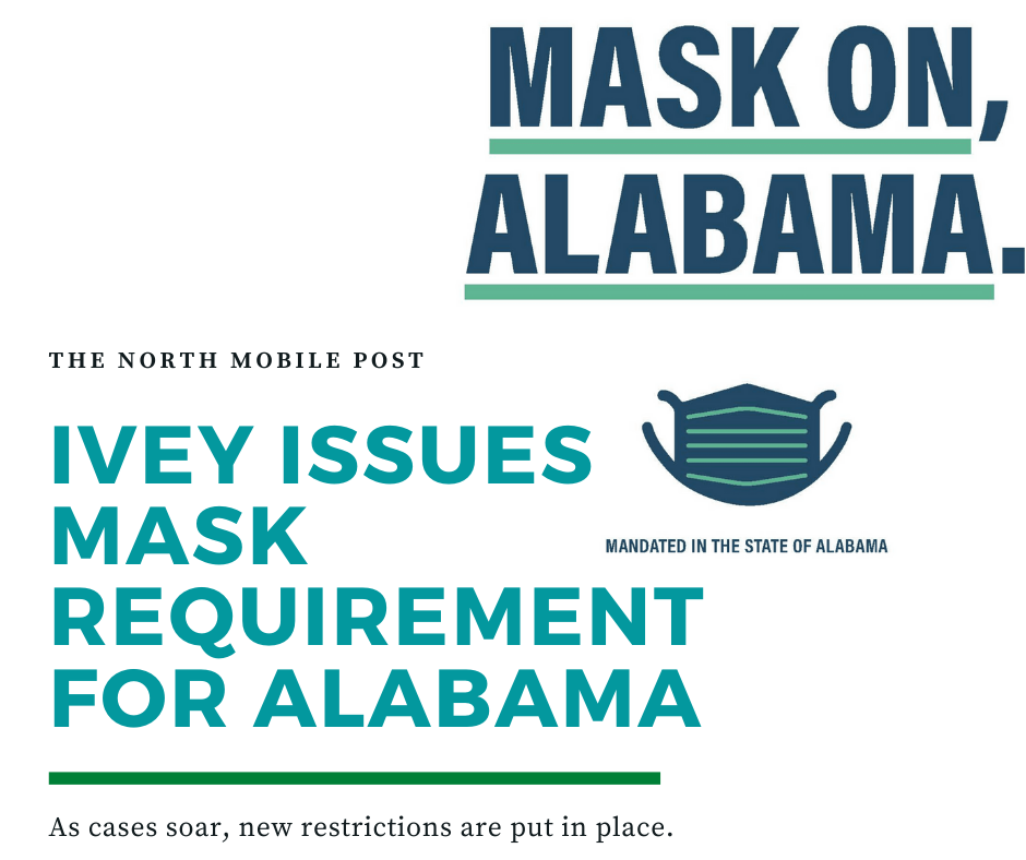 Ivey Issues Mask Requirement for Alabama